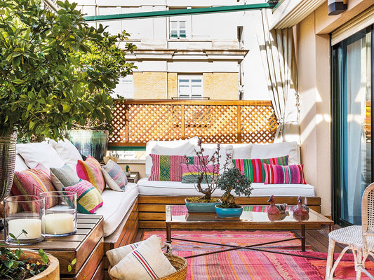 Alfombras de exterior: ¡Da vida a los suelos de tu terraza o jardín!