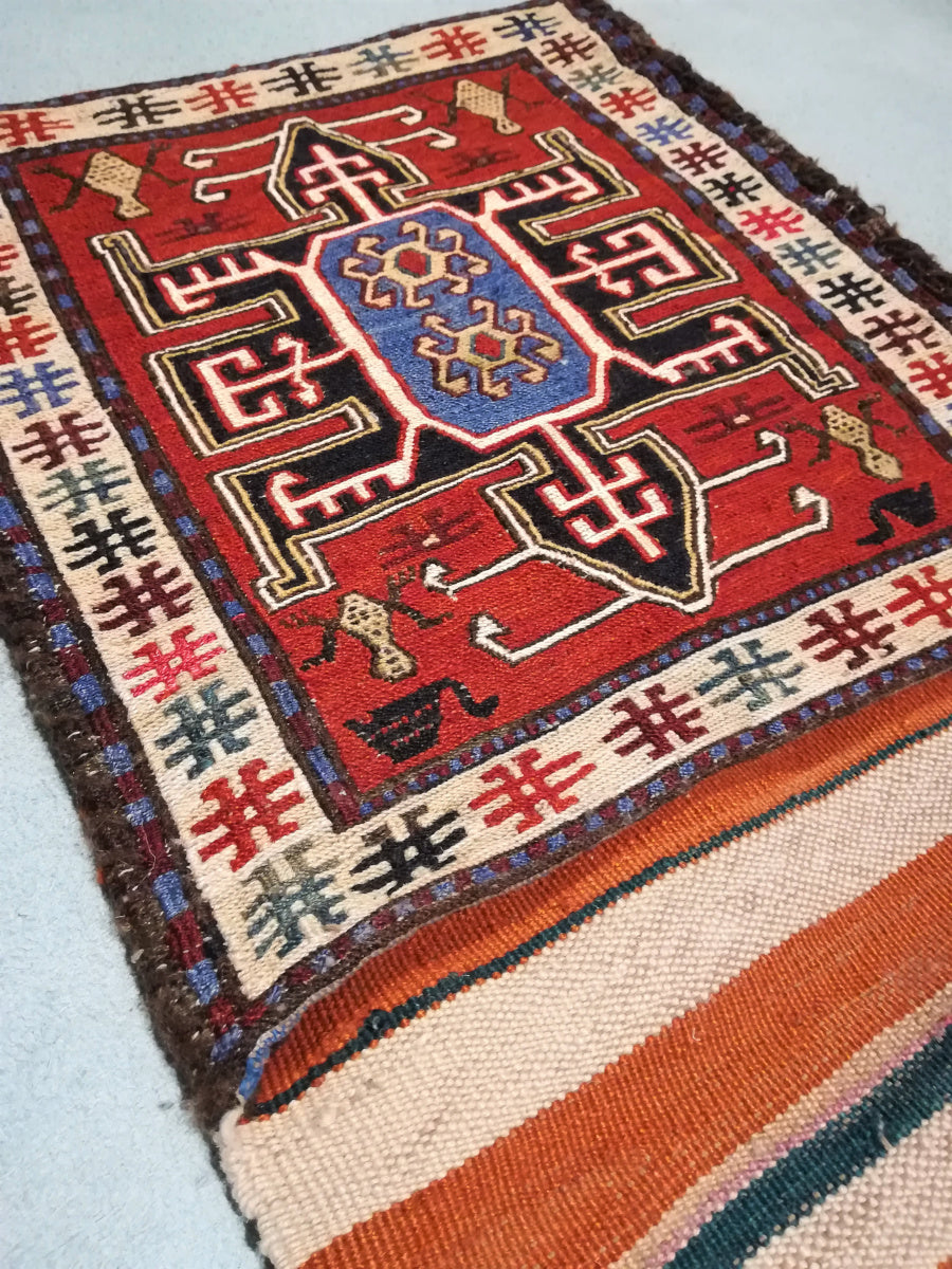 SACO SUMAK ARDEBIL PERSA 83 x 35 cm