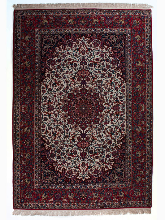 ISFAHAN IRAN URDIMBRE DE SEDA 315 x 214 cm