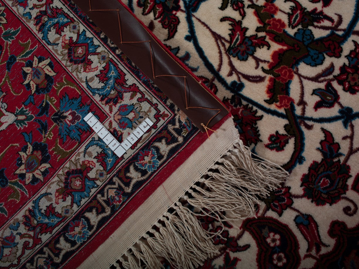 ISFAHAN IRAN URDIMBRE DE SEDA 315 x 214 cm