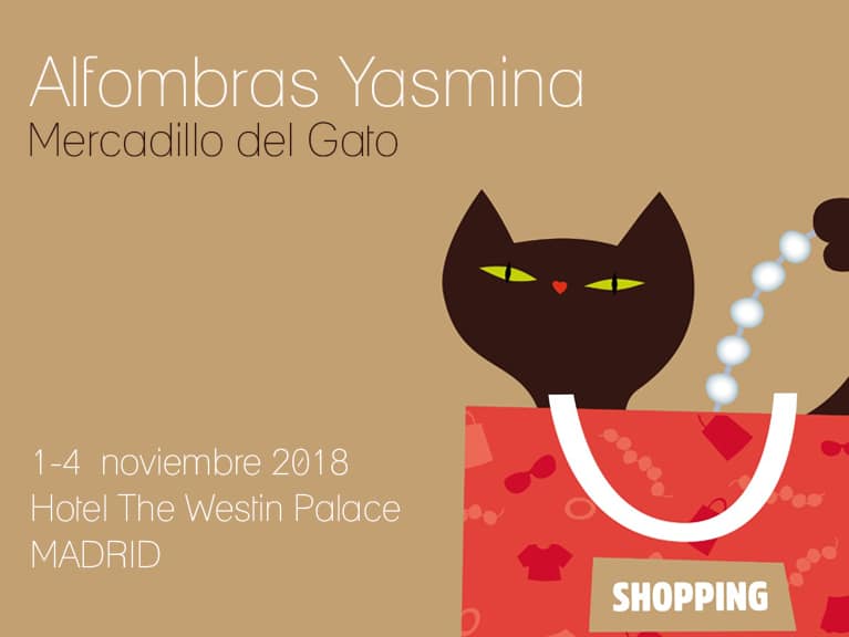 Alfombras Yasmina estará presente en el Mercadillo del Gato
